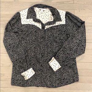 TOPSHOP | Button Down Silk Blouse